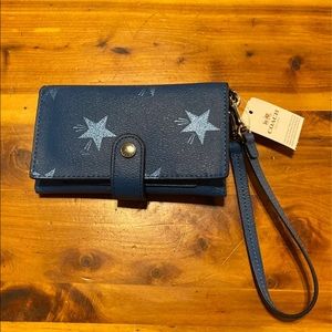 COACH NWT Phone Clutch & Wallet Wristlet